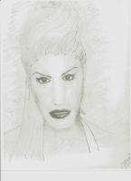 Gwen Stefani - Pencil Drawings - By Paul Sullivan, Traditional Drawing Artist