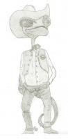 Rango - Pencil Drawings - By Paul Sullivan, Traditional Drawing Artist