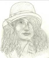 Winter Faery Ceredwen - Pencil Drawings - By Paul Sullivan, Traditional Drawing Artist