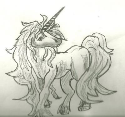 Fantasy - Unicorn - Pencil