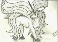 Fantasy - Alicorn - Pencil