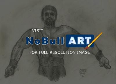 Realism - Hercules Unchained - Pencil