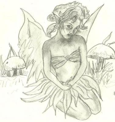 Fantasy - Lil Faery - Pencil