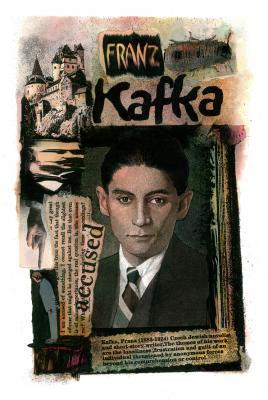 Authors - Franz Kafka - Pen And Ink And Watercolor