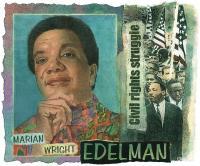 Marian Wright Edelman - Digital And Traditional Mixed Media - By John Dyess, Realistic Mixed Media Artist