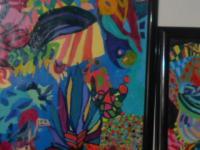 Crystal Buswell - Mr Galackter And Mirs Toriazon - Acrylic
