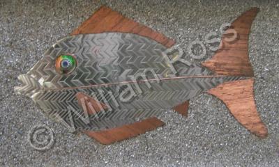 Animals - Fish - Steel Copper Aluminum