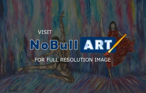 Petculescu Gallery - Dance - Oil On Canvas