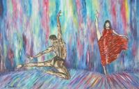Petculescu Gallery - Dance - Oil On Canvas