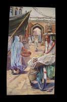 Old Lahore - Oil Paintings - By Hira Mursaleen, Realistic Painting Artist