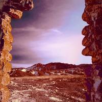 Death Valley Ruins - Photography Mixed Media - By Dean Uhlinger, Surrealism Mixed Media Artist