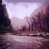 Zion Stormlight - Photography Mixed Media - By Dean Uhlinger, Photo-Impressionism Mixed Media Artist