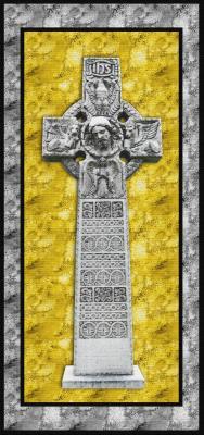 Photopaintings - Celtic Cross - Digital Camera Assorted Inks A