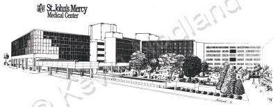 Illustrations - St Johns Hospital - Pen  Ink