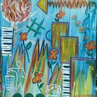 New Orleans Gumbo - Acrylic Paintings - By Jim Bilgere, Post Modern Funk Painting Artist
