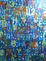 Abstract - Alphabet Soup - Spray