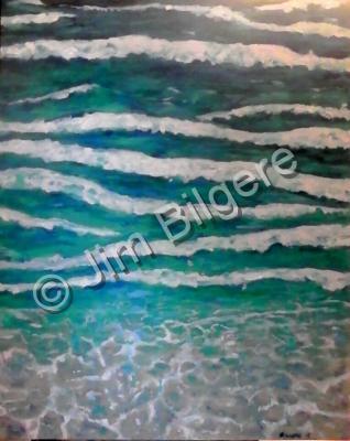 Beach - Crystal Beach - Acrylic