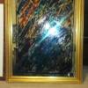 Glass Art - Oil Andacrylics Glasswork - By Jeff Green, Galaxy Glasswork Artist