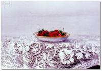 Still Lifes - Strawberries And Lace - Watercolor