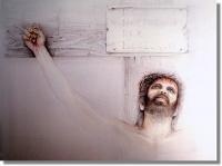 Spiritual Religious - His Passion - Watercolor