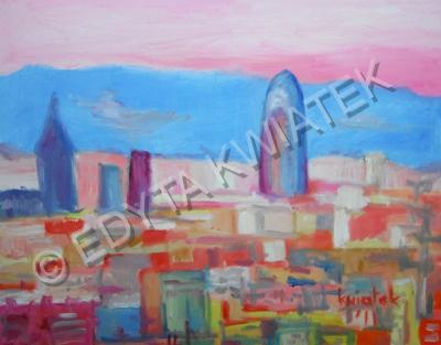 Private - Barcelona I - Oil On Canvas