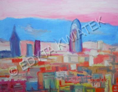 Private - Barcelona I - Oil On Canvas