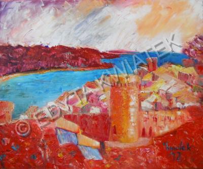 Private - Tossa De Mar - Oil On Canvas