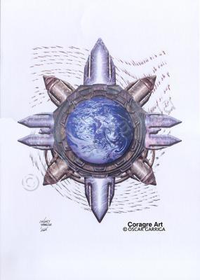 Drawings - Planetarium Terra - Paper