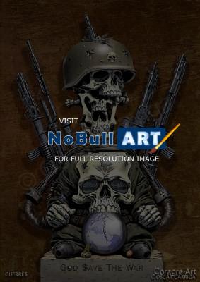 Digital Drawings - Guerres - Digital