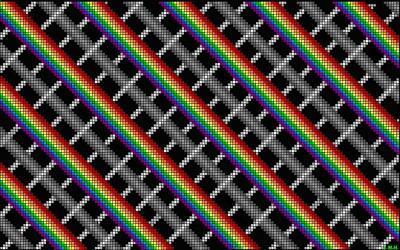 Optical Delusions - Interlacing Spacing - Digital