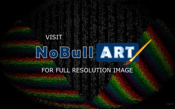 Optical Delusions - Rainbow Space Bra - Digital