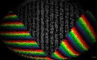 Optical Delusions - Rainbow Space Bra - Digital