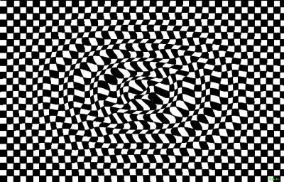 Optical Delusions - Ripple In Still Chessboard - Digital