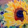 Sunburst - Watercolor Paintings - By Ruth Harris, Realism Painting Artist