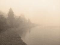 Fog And Sea - Digital Photography - By Heather Back, Nature Photography Artist