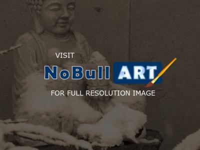 Nature Collection - Snow Buddha - Digital