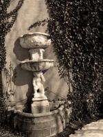 Waterless Fountain - Digital Photography - By Heather Back, Nature Photography Artist