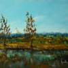 In Early Spring - Oil On Canvas Paintings - By Tadeusz IwaÅ„Czuk, Realism Expressive Painting Artist