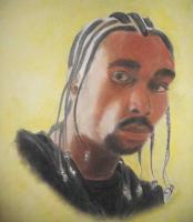 Krayzie Bone - Pastel Other - By Deshawn Bryant, Pastel Other Artist