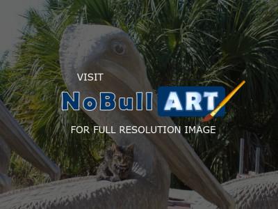 Big Sculptures - Pelican 6-7 Ft The Sentinel - Cast Epoxy