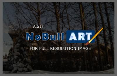 Digital Landscapes - Moonrise On The Southill - Photoshop