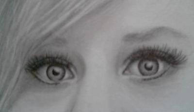 Eyes - Wide Open - Pencil  Paper