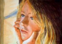 Portraiture - Melancholy - Watercolor