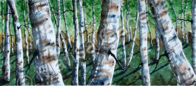 Nature - The Sentinels - Watercolor