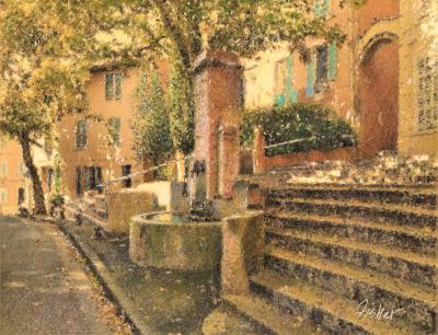 Architectural - Aubagne - Colored Pencil