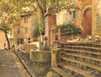 Architectural - Aubagne - Colored Pencil