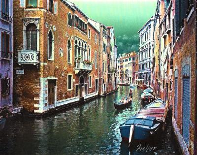 Architectural - Venice - Colored Pencil