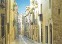 Architectural - Quiet Street - Colored Pencil