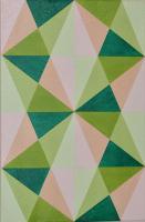 Abstract Painting - Love Triangles Abstract Painting - Acrylic Paint