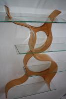 Birch Boogie - Wood And Glass Woodwork - By Owen Twitchell, Modern Woodwork Artist